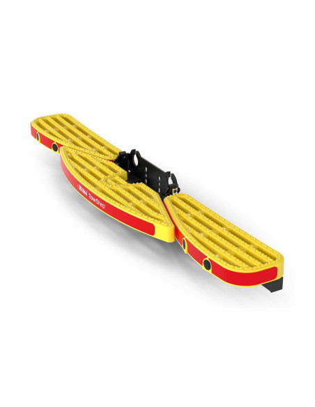 TOWSTEP - MARCHEPIED SUR ATTELAGE 2/4 BOULONS, TRIPLE, JAUNE AVEC CONNECT+ (POUR VUL EQUIPE