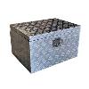 Coffre aluminium ouverture dessus 80L Dimensions 555 x 455 x 340 mm 