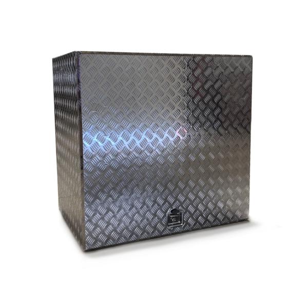 Coffre aluminium ouverture face 900L Dimensions 1113 x 820 x 1100 mm