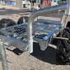 Remorque quad 2 essieux chassis ranchers plateau PTC 1200 kg