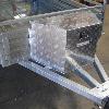 Coffre aluminium trapèze 95L Dimensions 720/400 x 380 x 460 mm (dispo 15/06/23)