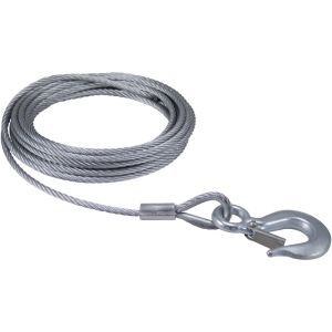 DUTTON LAINSON Câble avec crochet pour treuil Ø 6 mm x 7,6 m