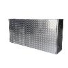 Coffre aluminium 2 ouvertures 600L Dim. 1900 x 400 x 900 mm - Sans étagère