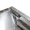 Coffre aluminium 300L Dimensions 1400/1075 x 415 x 600 mm