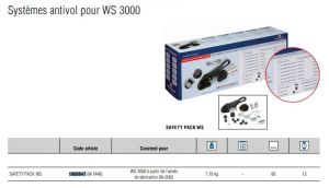 Winterhoff Alko Stabilisateur WS3000 PTC 3T avec antivol 