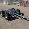 Remorque quad 2 essieux chassis plateau PTC 1200 kg