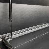Coffre aluminium de toit 200L Dim. 1300 x 700 x 300 mm - Black edition