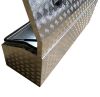 Coffre aluminium oblique 220L Dimensions 1400 x 450 x 450 mm