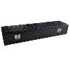 Coffre aluminium 230L Dim. 1800 x 450 x 300 mm Black Edition