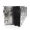 Coffre aluminium 2 ouvertures 600L Dim. 1900 x 400 x 900 mm - Sans étagère