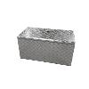 Coffre aluminium ouv. face 170L Dim. 900 x 450 x 450 mm