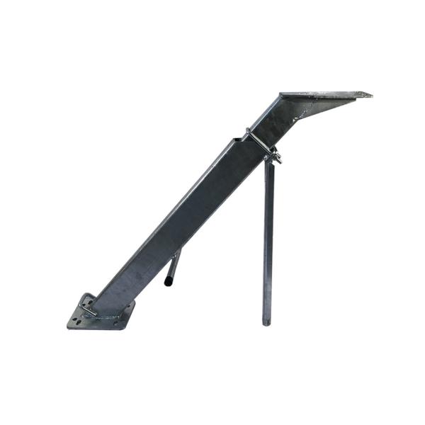 Potence Support de treuil acier galvanisé hauteur réglable 680-1200 mm