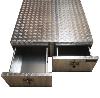 Coffre aluminium 2 tiroirs 150L Dimensions 1000 x 1310 x 300 mm