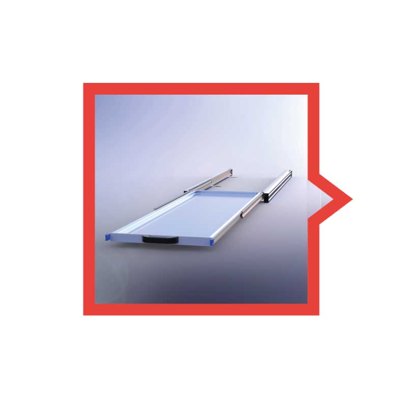 Fixation sur rail aero