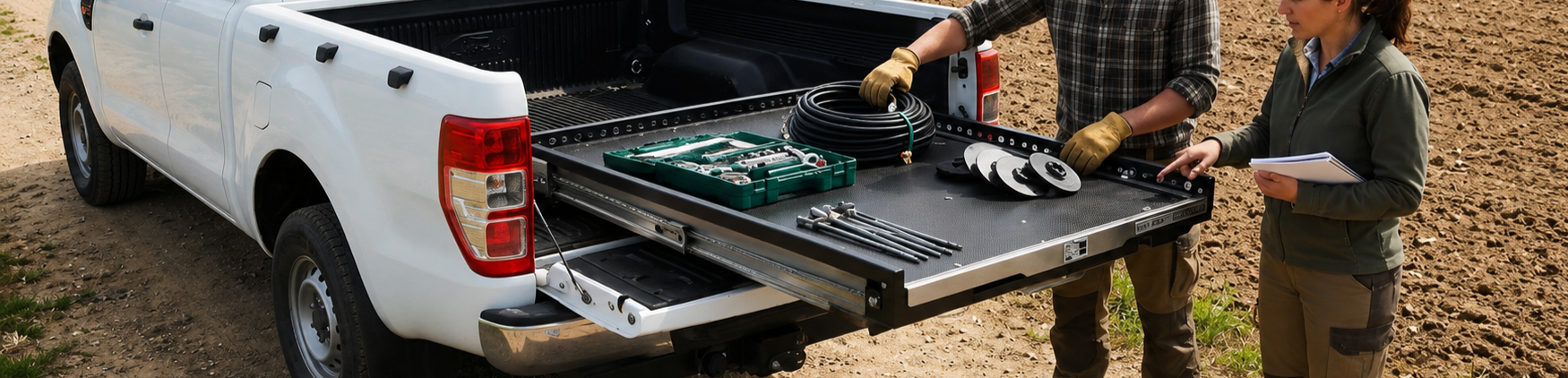 Plateau coulissant de benne : L’accessoire indispensable pour optimiser votre véhicule utilitaire