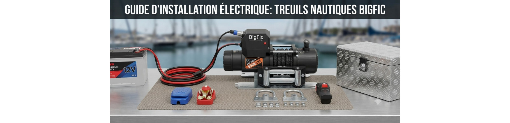 Guide de démarrage rapide : Installation et branchement de votre treuil électrique pour remorque bateau