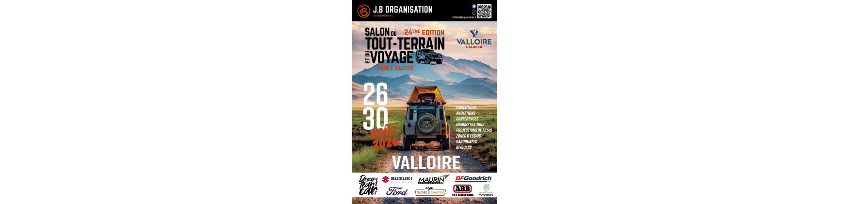 BIGFIC au SALON DU TERRAIN & DU VOYAGE du 26 au 30 août 2026
