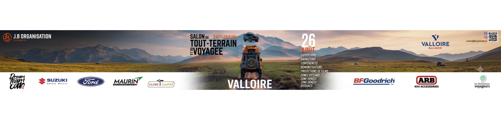 BIGFIC au salon du tout terrain & du voyage, du 26 au 30 août 2026